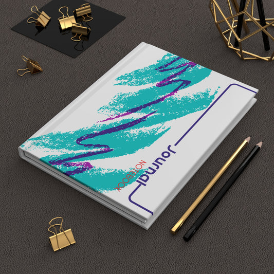 Hardcover Journal Matte - 90's Jazz